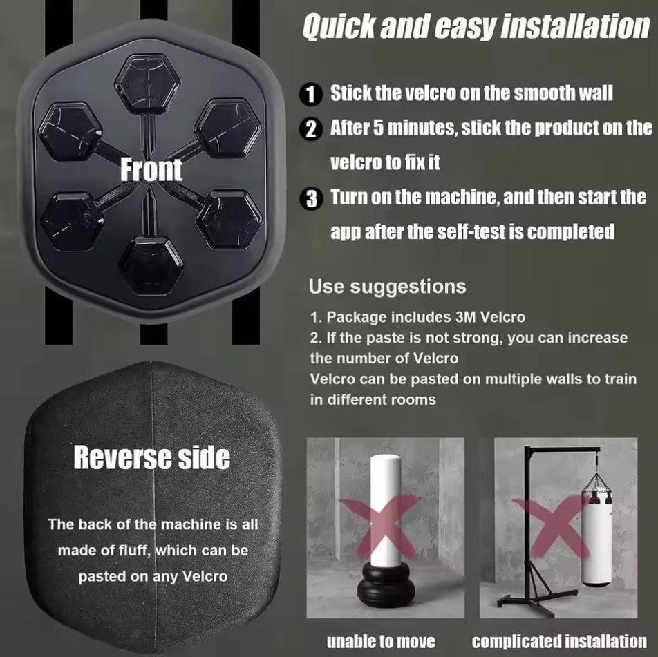 MÁQUINA DE BOXEO ANTIESTRÉS PREMIUM